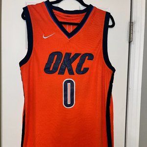Nike Large Russell Westbrook OKC Jersey